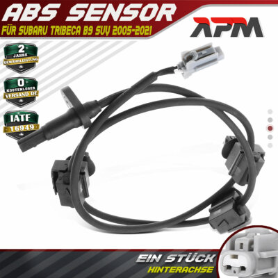 1x ABS Sensor Raddrehzahl Hinten für Subaru Tribeca B9 SUV 2005-2021 3.0L 3.6L