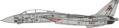 F-14A TOMCAT U.S. NAVY VF-41- JCW-72-F14-017 1/72 - PRE ORDER