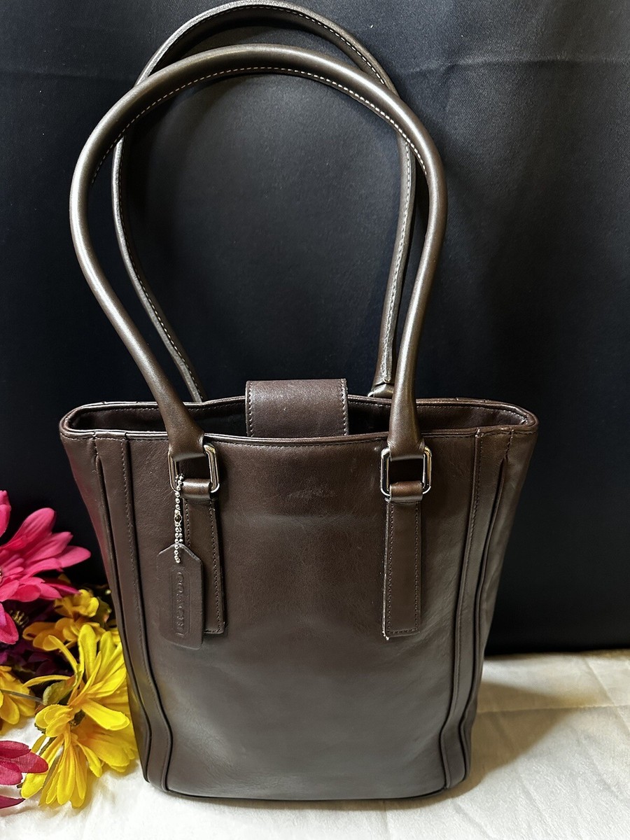 Vintage Coach D1P-9422 Bonnie Cashin Legacy Slim Leather Tote