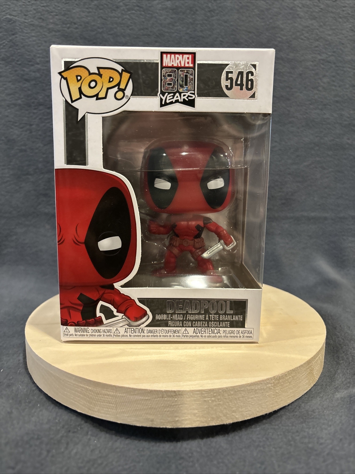 Funko Pop! Marvel: Marvel 80 Years #546 Deadpool