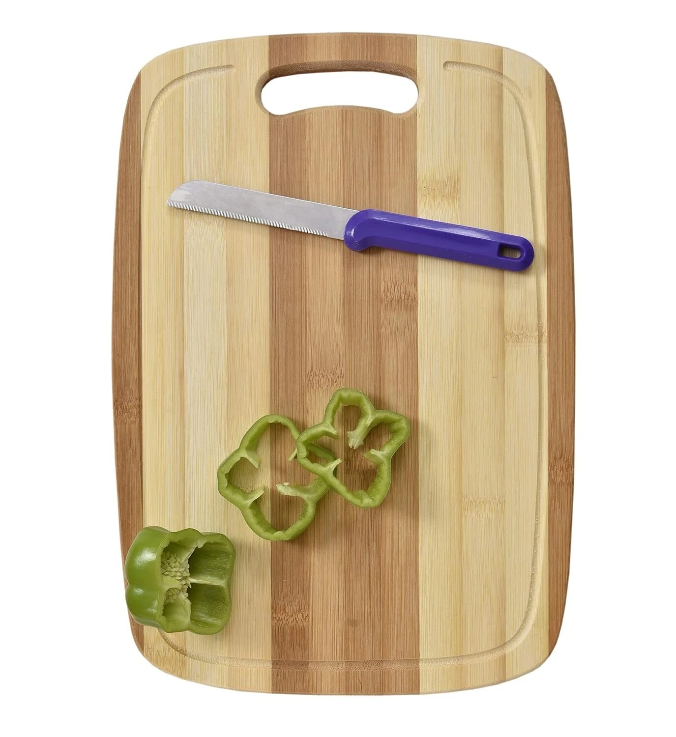 Natural Bamboo Wood Chopping Cutting Board for Kitchen
