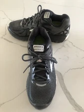 Men’s Brooks Beast 16 Black Athletic Running Training Shoe Size 8.5 EE Wide