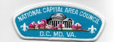 National Capital Area, Maryland,D.C., VA. Nice Color & Graphics NEW!