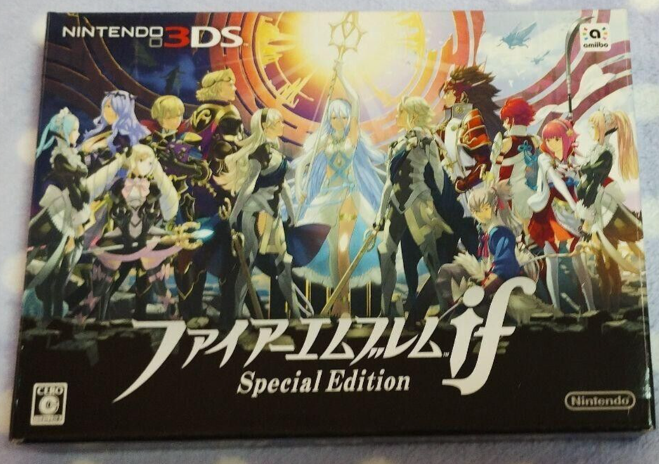 Fire Emblem Fates: Special Edition Japanese Nintendo 3DS Used Rare