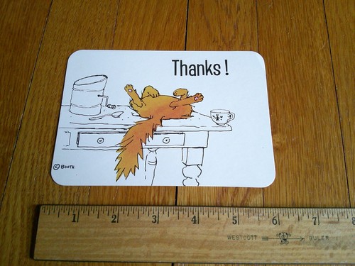 George Booth Cartoonist The New Yorker Cat Postcard UNPOSTED Humor Cartoon