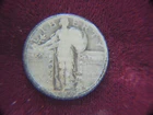 1926 Standing Liberty Quarter Dollar 25C Silver Coin