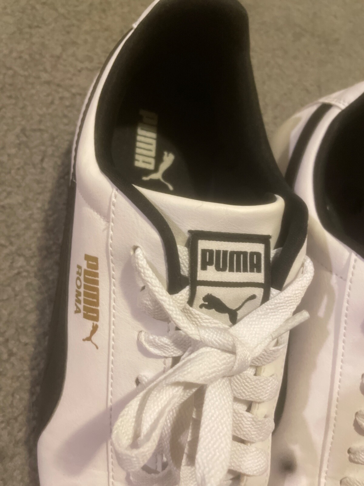 2014 Size 12 - PUMA Roma Basic White, Excellent C… - image 5