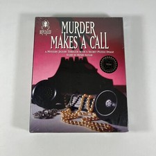 BePuzzled Murder Makes A Call Solve Mystery Jigsaw Puzzle 1000 Pcs SEALED 1994