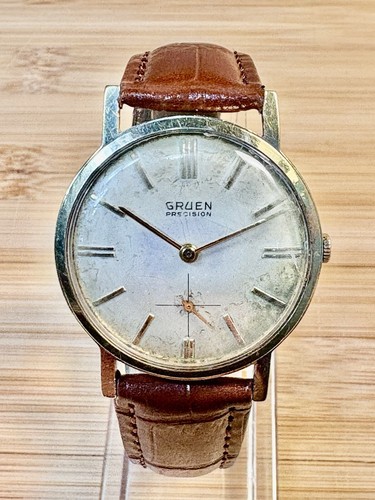 GRUEN - Precision 510 Vintage James Bond 007 Men’s Watch - Picture 12 of 13