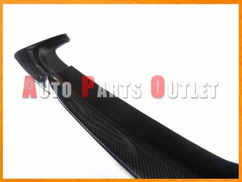 Carbon GH Style Front Bumper Add-on Lip For 12-14 M-BENZ W204/C204 C63AMG Only - Picture 2 of 2