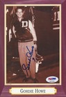 Gordie Howe Signed 5x8 Postcard Autograph Auto PSA/DNA AD70226