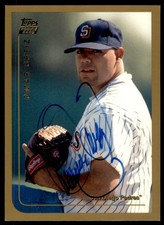 Omar Ortiz 1999 Topps Traded & Rookies Autographs 1 #T72 Auto San Diego Padres
