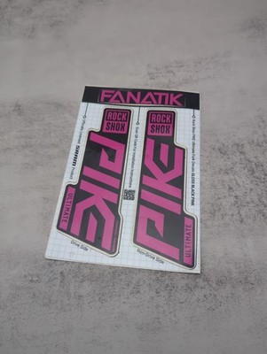 Rock Shox Pike Ultimate STICKER Bubblegum Pink