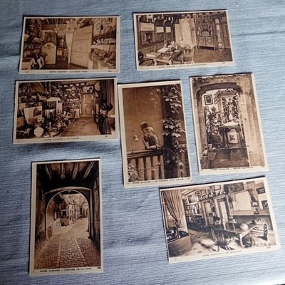 Lot Of 7 Postcards Alsatian Museum Early 20th Century