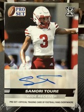 2022 Leaf Pro Set Draft - Autographs Samori Toure #PSA-ST1 (AU, RC)