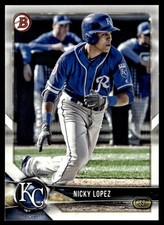 2018 Bowman Draft Nicky Lopez Kansas City Royals #BD-54