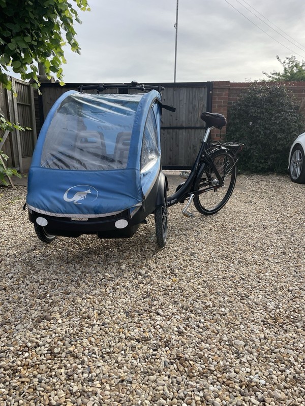 Winther Kangaroo Lite. Cargo Bike. People Carrier. Trike.
