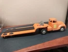 Vintage Tonka State Hi-Way Dept Truck And Lowboy Trailer 1957