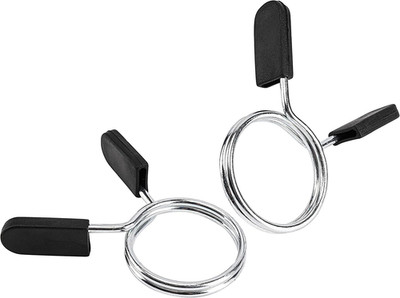 Barbell Clips Olympic Barbell Clamps Collars 2 Inches Weight Bars Lock Dumbbell 