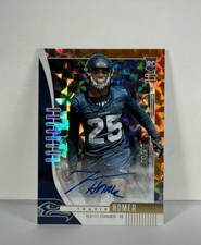 2019 Panini Absolute Orange Travis Homer #187 RC Auto Seahawks /75