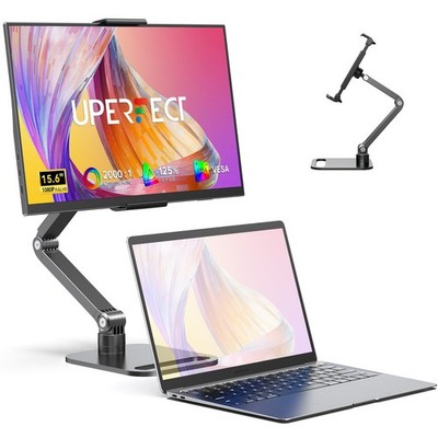 UPERFECT Tragbarer Monitor 15.6'' 125% Srgb Portabler Monitor Mit Klappbarer Stän