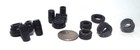 Lot of 5 Very Small Misc. Rubber Tires and 2 Plastic Piles of barrels & tires — photo 3