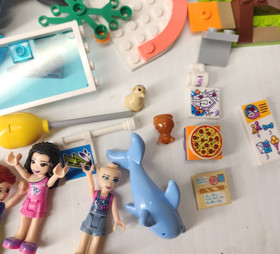 LEGO FRIENDS 41378 Dolphins Rescue +  extra Parts & Pieces (not complete)