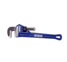 IRWIN Tools VISE-GRIP Pipe Wrench, Cast Iron, 2-Inch Jaw, 12-Inch 12", Blue