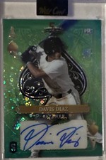 Davis Diaz 2024 Wild Card 5 Card Draw Stacked Deck Green Disco Aces 3/3 (PRC AU)