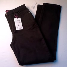 Gloria Vanderbilt Womens Jeans Black Size 8 Amanda Slimming Tapered Leg NEW