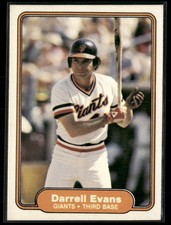 1982 Fleer #388 Darrell Evans