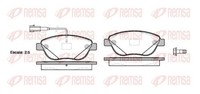 Remsa Bremsbelagsatz, Scheibenbremse 0859.12 FüR Abarth Passend FüR Fiat Opel