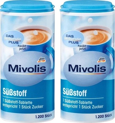 MIVOLIS SWEETENER TABLETS 2400 pcs. - Table Sweeteners | Germany 