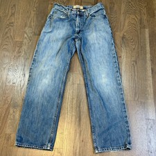 Old Navy Women's Regular Straight Jeans Size 12 / 31x30 EUC Dark Wash