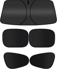 Window Sun Shades for Baby, UV Protection Cling Cover, Side 5pcs-Sunshade Kit