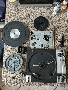 Dual Plattenspieler 601, Ersatzteile