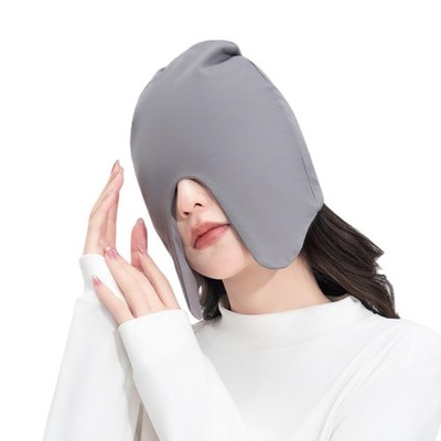 Cotton Light Blocking Night Cap Slouchy Blackout Eye Cover Mask Travel Nap Be...