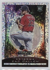2020 Panini Chronicles Titan White Sparkle Zac Gallen #16 b4d