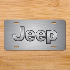 Jeep Novelty Inspired Art License Plate Compass Wrangler Cherokee Car Auto Tag Jeep Novelty Inspired Art License Plate Compass Wrangler Cherokee Car Auto Tag
