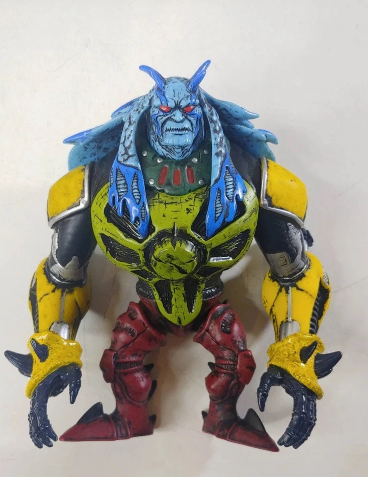 罕见超级外星人 Ben 10 蓝色恶魔红眼魔鬼机器人可动人偶 — 第 3/4 张图片