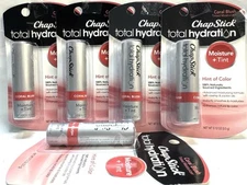 5 chap stick total hydration coral blush tinted moisturizer 0.12oz ea