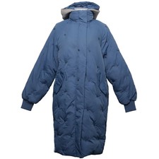 Wintermantel, Damen, Größe: L, Blau, Sonsti...