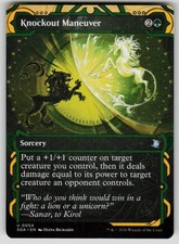 Knockout Maneuver Uncommon Secrets of Strixhaven: Mystical Archive 54 MTG NM