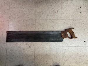 Antique Hand Saw HENRY  DISSTON & SONS PHIL,PA