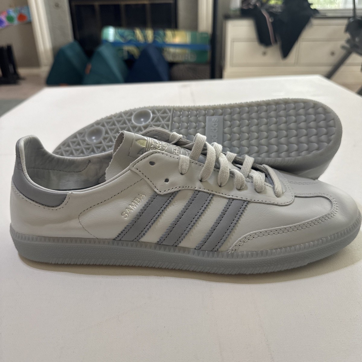 adidas gazelle silver green womens Adidas Samba Decon  Oneness Boutique