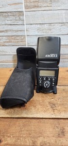 Canon Speedlite 430EX II Camera Flash with Padded Pouch.