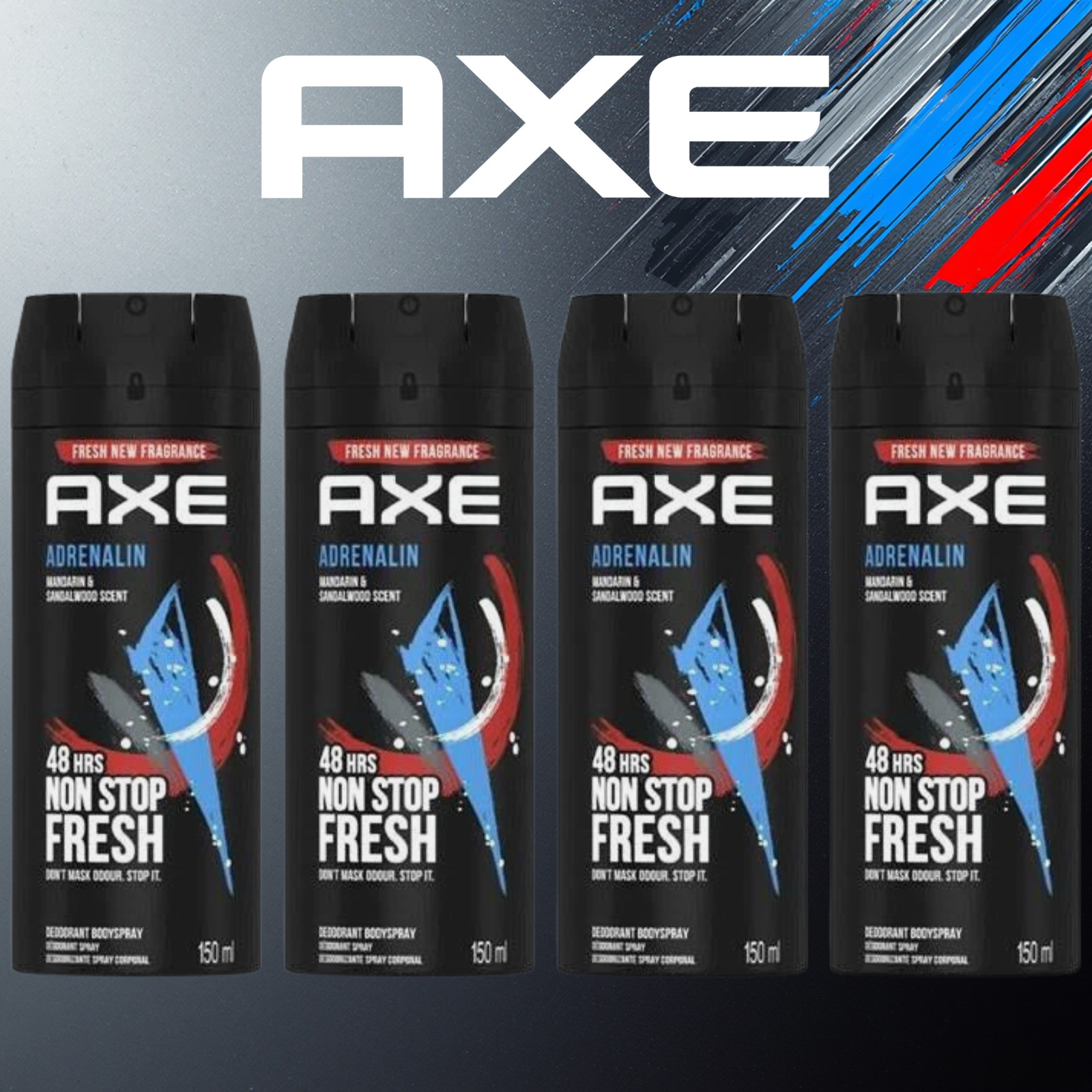 4 Pack 150ml Mandarin & Sandalwood