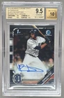 Riley Greene 2019 Bowman Chrome Draft Black Refractor 1st RC Auto /75 BGS 9.5/10