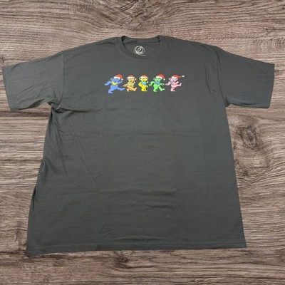 Grateful Dead / Holiday Dancing Bears Graphic T-Shirt Adult 2X-Large