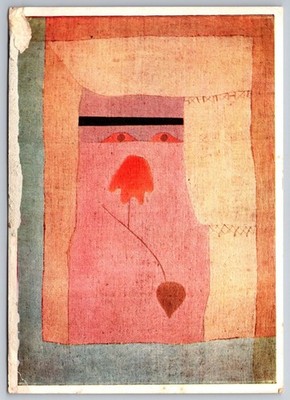 Paul Klee Art Postcard Arab Song Painting from Phillips Collection Washington